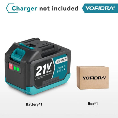 YOFIDRA Rechargeable Lithium-Ion Battery