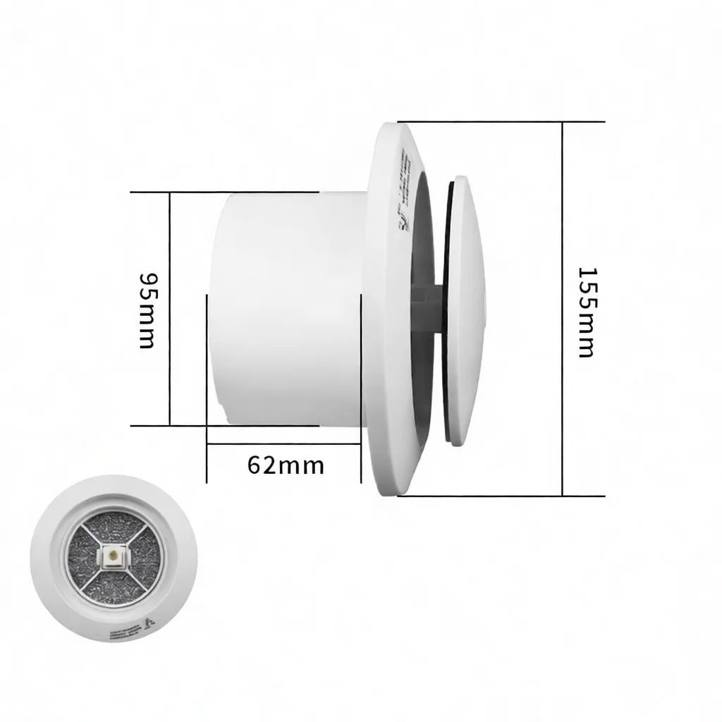 Adjustable Round Air Vent Grille