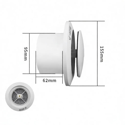 Adjustable Round Air Vent Grille