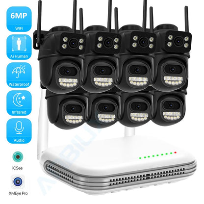 6MP Dual-Lens WiFi CCTV Security Kit