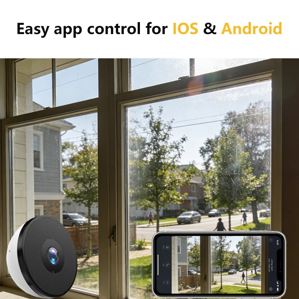 4MP Smart Indoor WiFi Security Camera