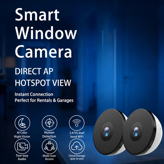 4MP Smart Indoor WiFi Security Camera
