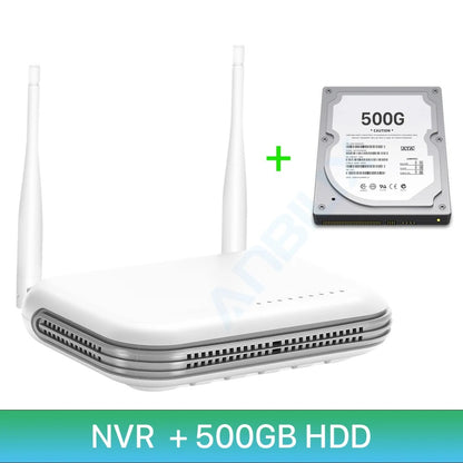 6MP Dual-Lens WiFi CCTV Security Kit
